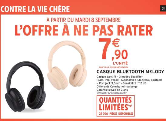 CASQUE BLUETOOTH MELODY