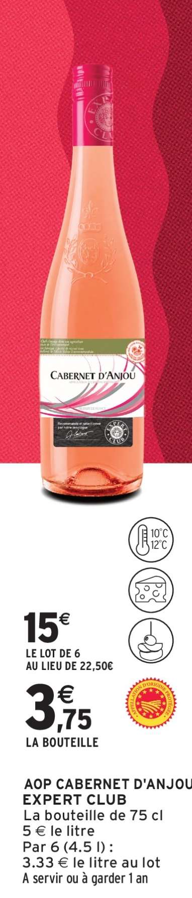 AOP CABERNET D'ANJOU EXPERT CLUB