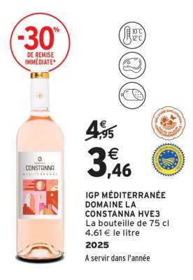IGP MÉDITERRANÉE DOMAINE LA CONSTANNA HVE3