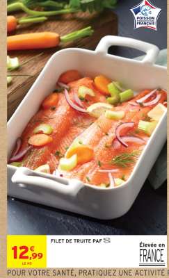 Filet de Truite PAF