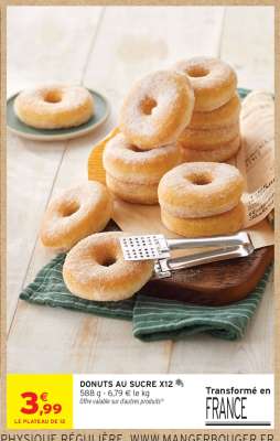 DONUTS AU SUCRE X12