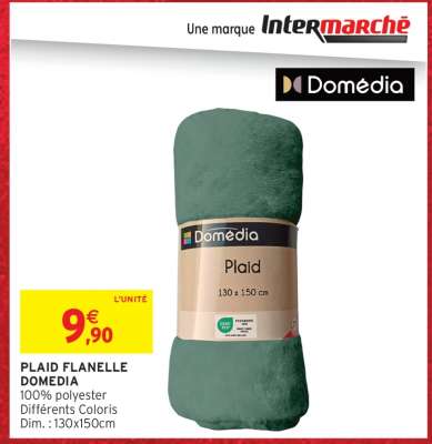 PLAID FLANELLE DOMÉDIA