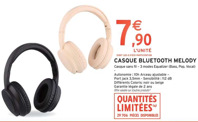 CASQUE BLUETOOTH MELODY