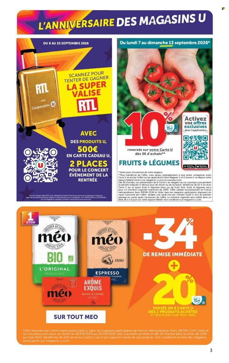 Catalogue SUPER U - 08/09/2026 - 20/09/2026. Page 3