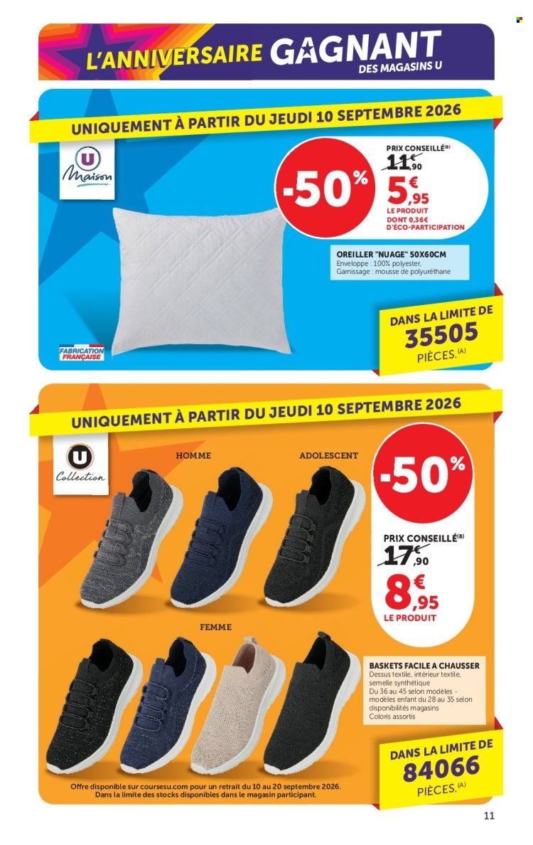 Catalogue SUPER U - 08/09/2026 - 20/09/2026. Page 11
