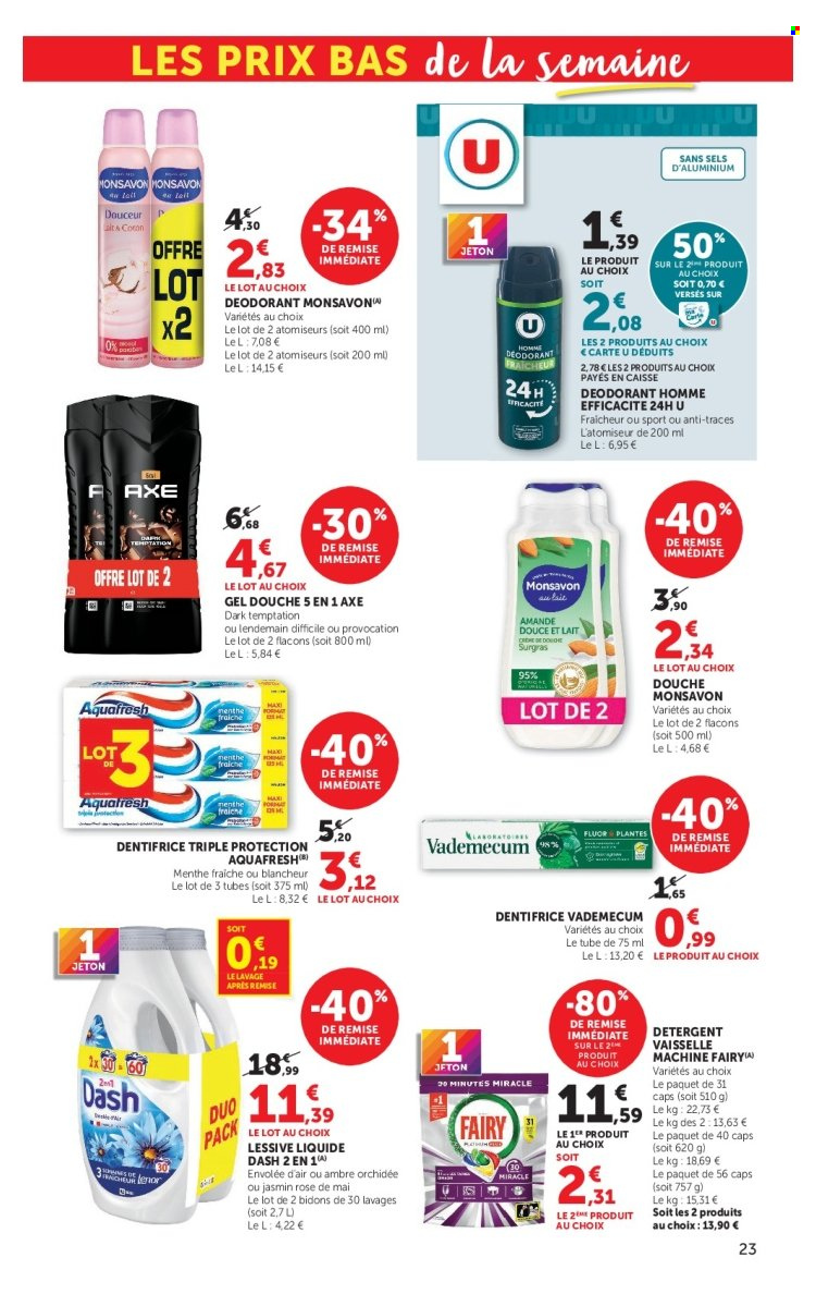Catalogue SUPER U - 08/09/2026 - 20/09/2026. Page 23