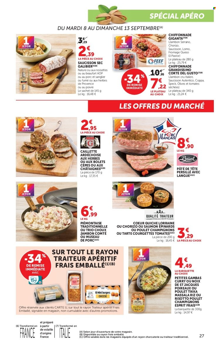 Catalogue SUPER U - 08/09/2026 - 20/09/2026. Page 27