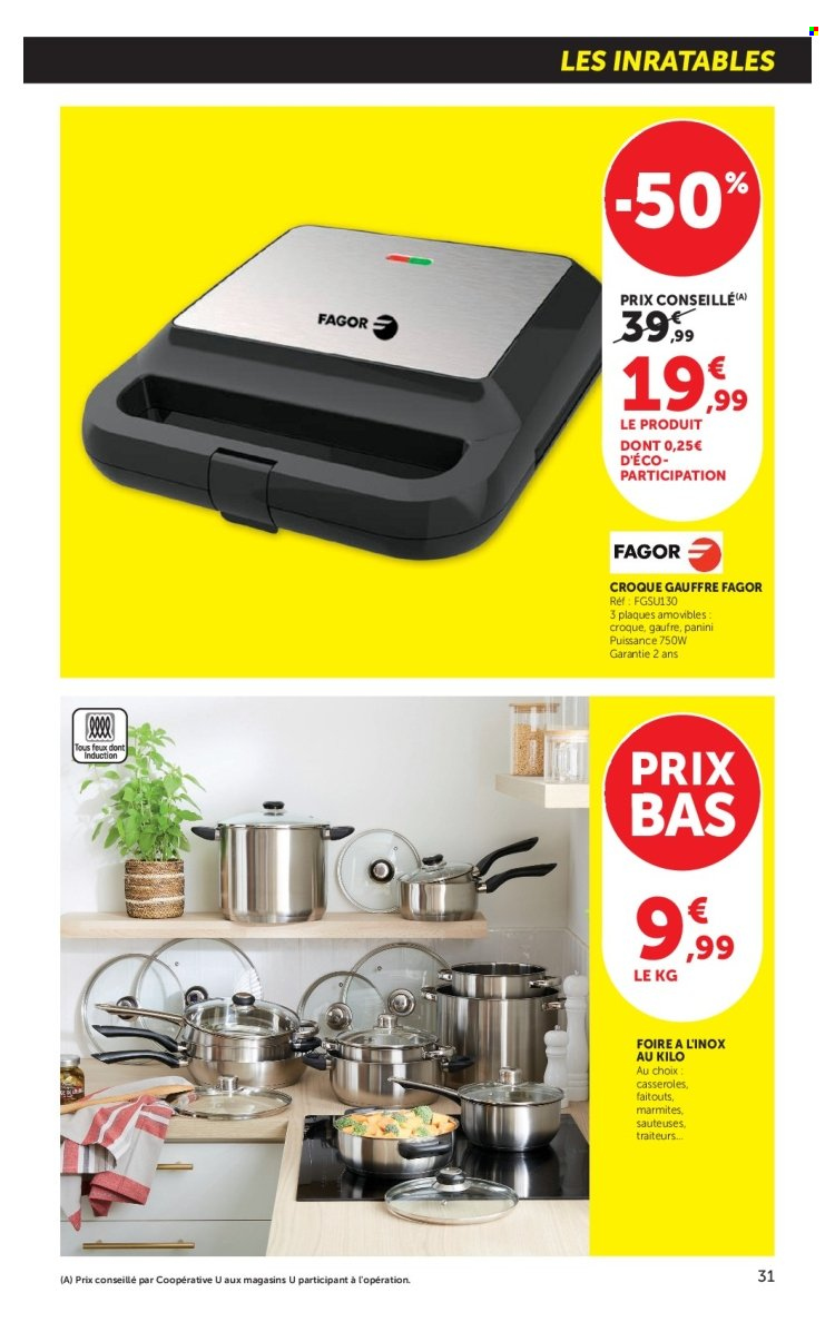 Catalogue SUPER U - 08/09/2026 - 20/09/2026. Page 31