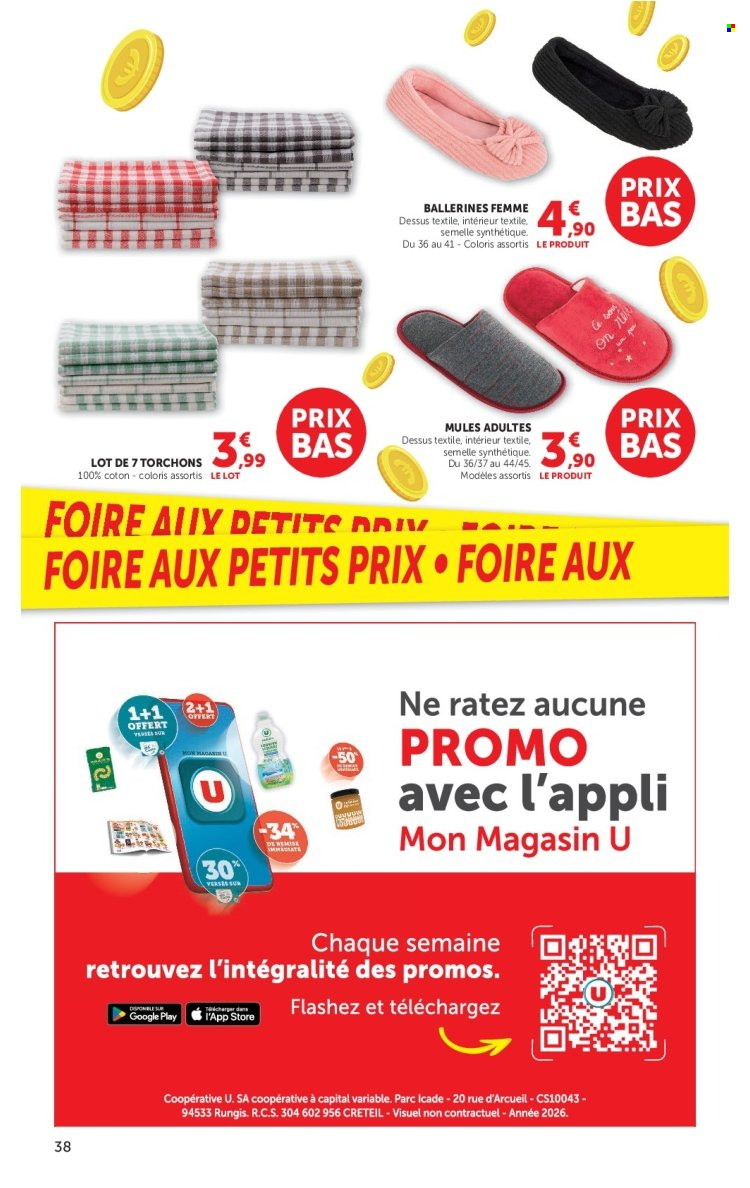 Catalogue SUPER U - 08/09/2026 - 20/09/2026. Page 38