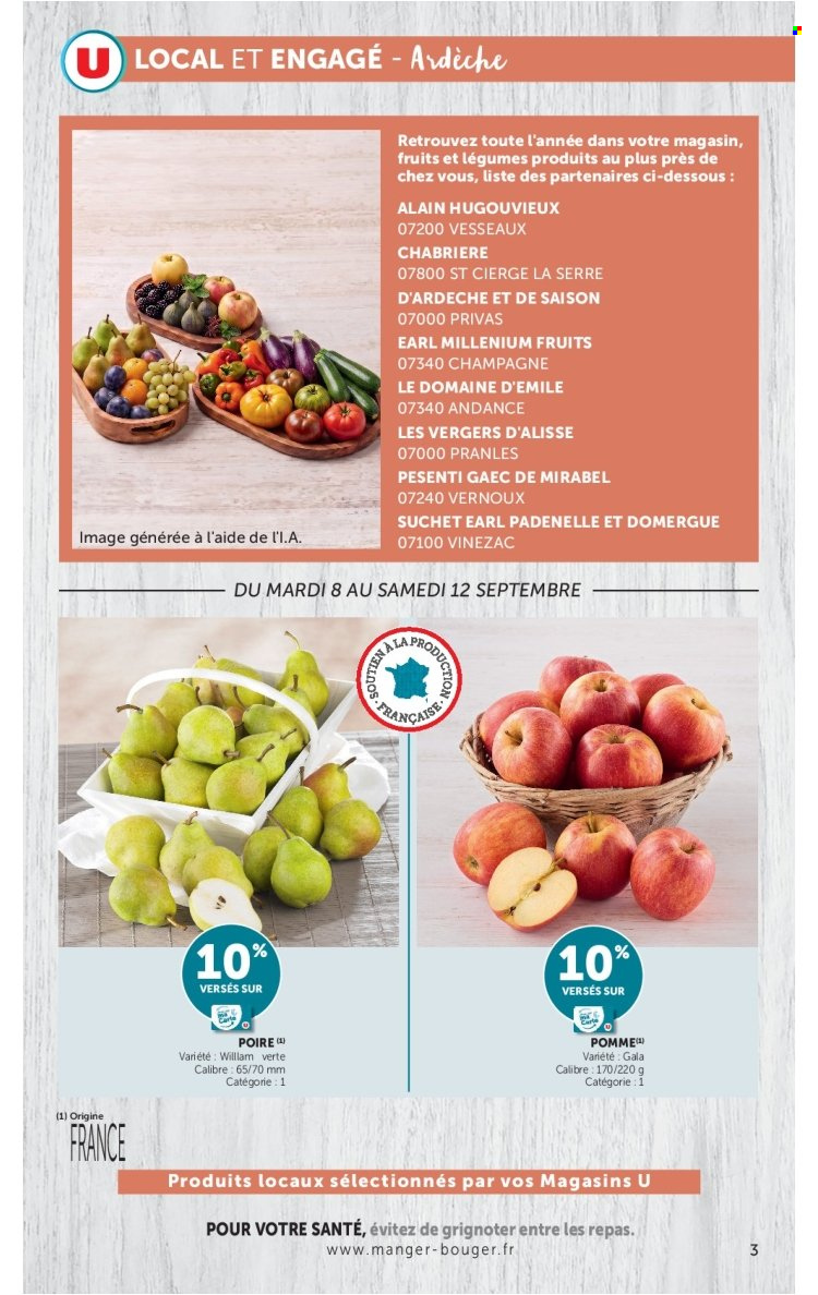 Catalogue SUPER U - 08/09/2026 - 20/09/2026. Page 3