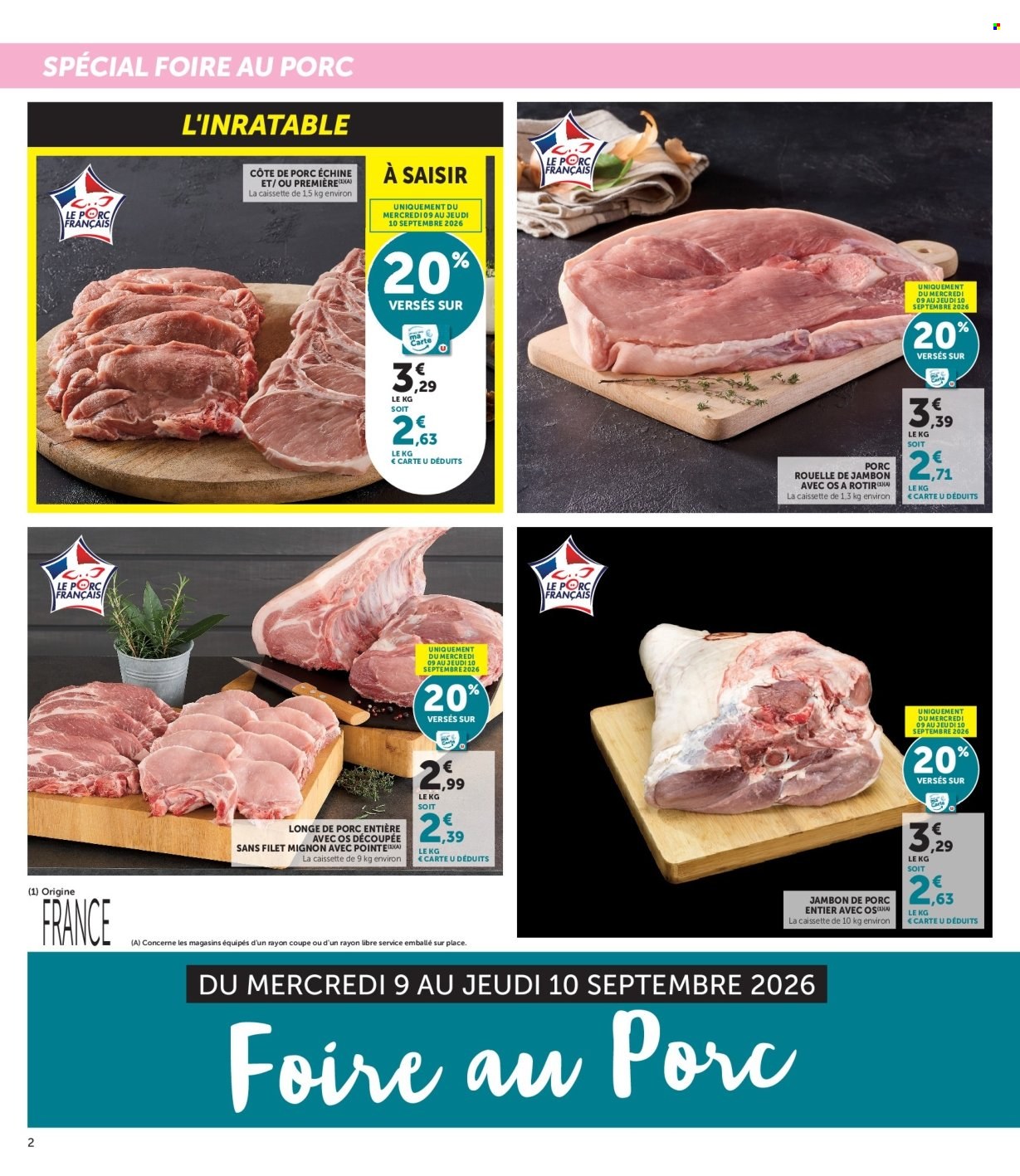 Catalogue Magasins U - 08/09/2026 - 13/09/2026. Page 2