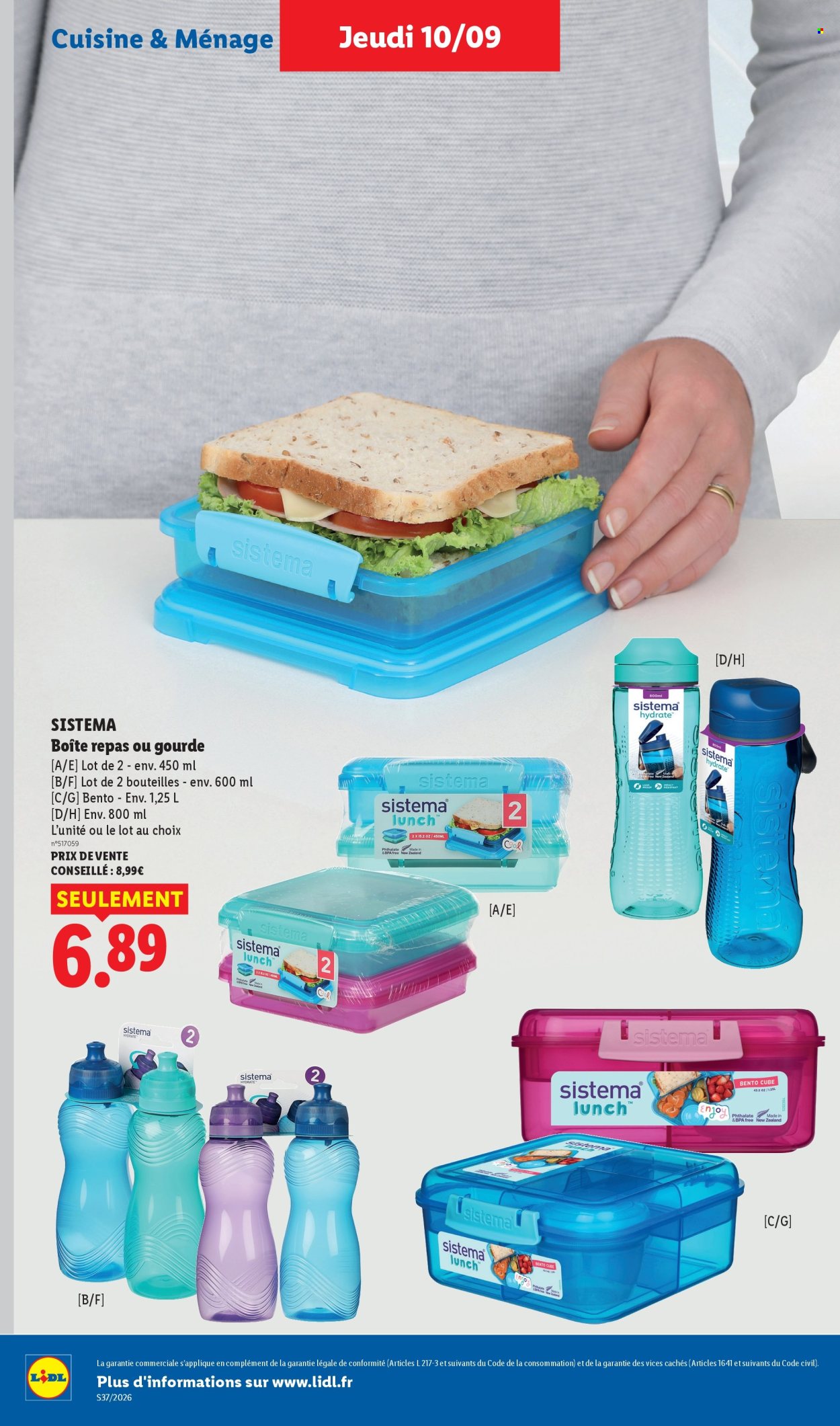 Catalogue Lidl - 10/09/2026 - 16/09/2026. Page 36