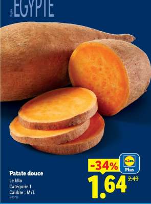 PATATE DOUCE