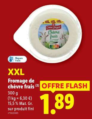 Fromage de chèvre frais