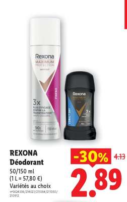 REXONA Déodorant
