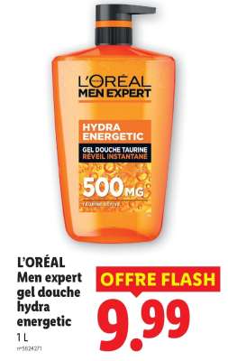 L'ORÉAL Men expert gel douche hydra energetic