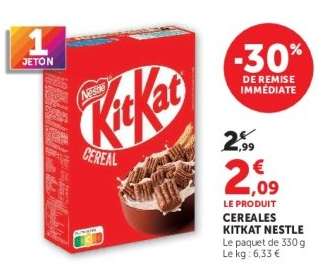 Céréales Kitkat Nestlé