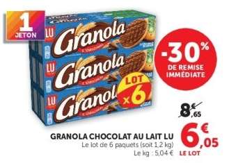 Granola Chocolat Au Lait Lu