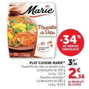 Plat Cuisiné Marie
