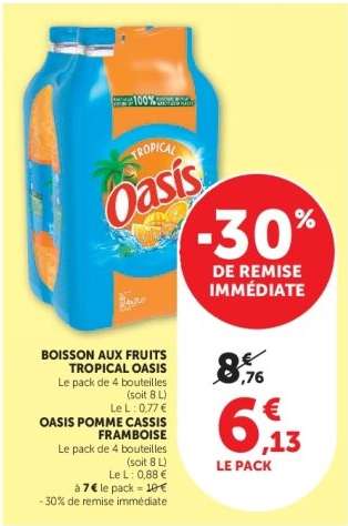 BOISSON AUX FRUITS TROPICAL “OASIS”