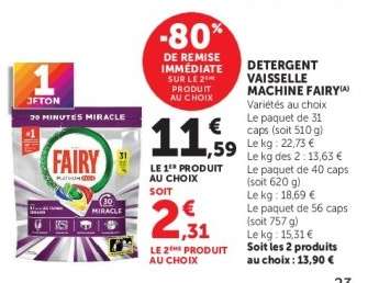 Detergent Vaisselle Machine Fairy
