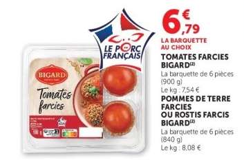 TOMATES FARCIES 'BIGARD'