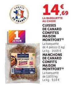 Cuisses De Canard Confites Maison Montfort