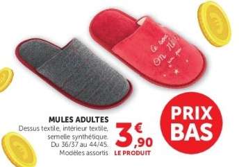 Mules Adultes