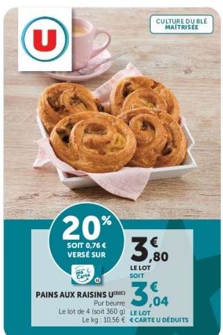 Pains aux raisins