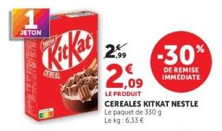 Céréales Kitkat Nestlé