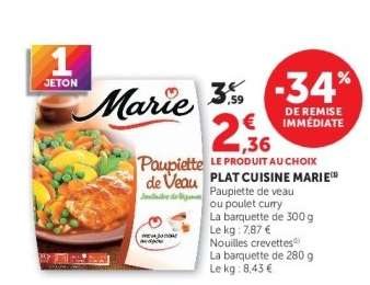 Plat Cuisiné Marie