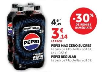PEPSI MAX ZÉRO SUCRES
