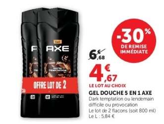 Gel douche 5 en 1 AXE