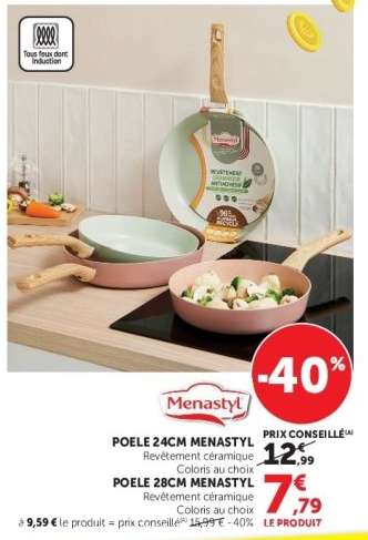 POELE 24CM MENASTYL