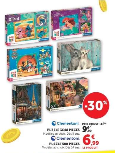 Clementoni PUZZLE 3X48 PIECES