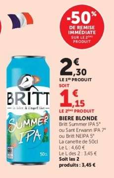BIÈRE BLONDE