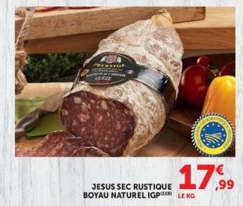 JESUS SEC RUSTIQUE BOYAU NATUREL IGP