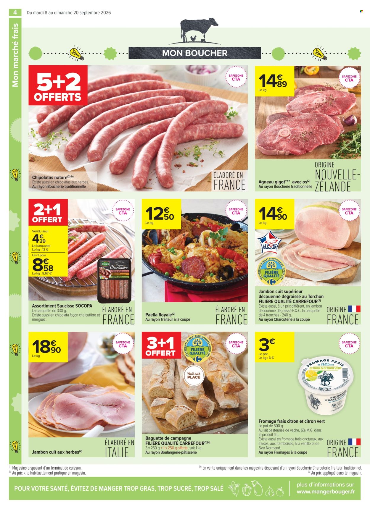 Catalogue Carrefour Contact - 08/09/2026 - 20/09/2026. Page 4