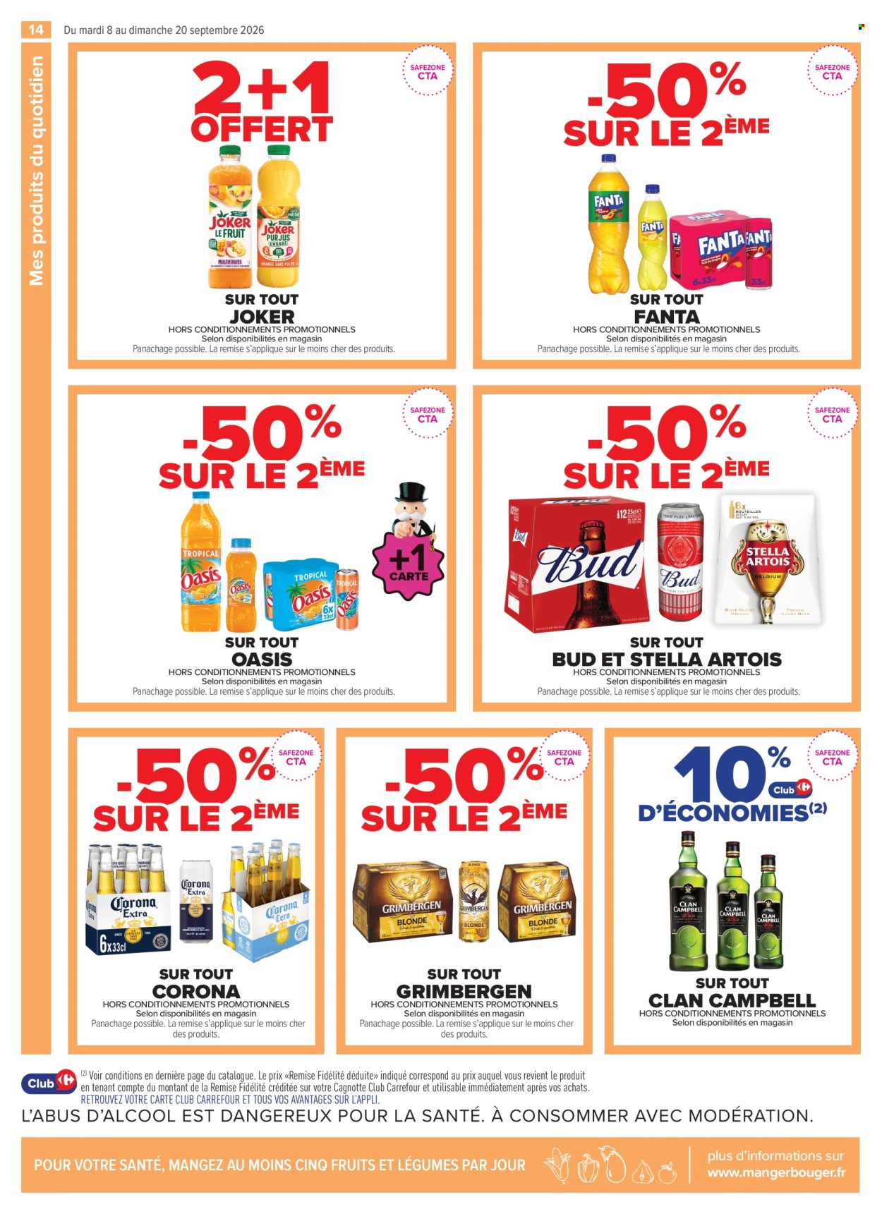Catalogue Carrefour Contact - 08/09/2026 - 20/09/2026. Page 14