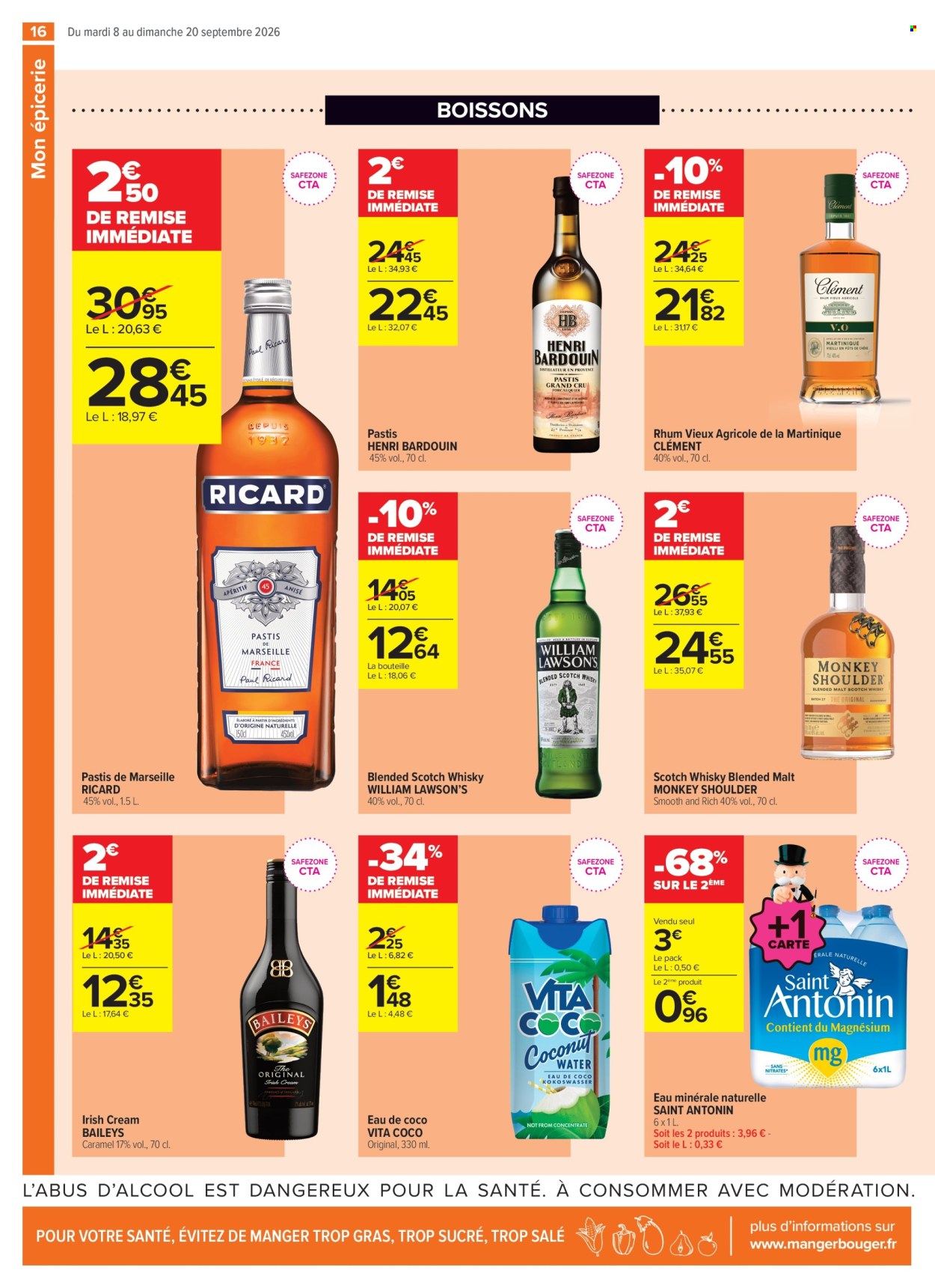 Catalogue Carrefour Contact - 08/09/2026 - 20/09/2026. Page 16