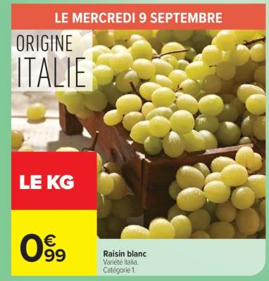 Raisin Blanc