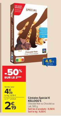 Céréales Special K Kellogg's