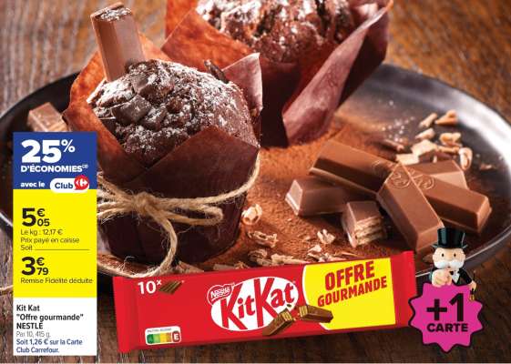 Kit Kat "Offre gourmande"