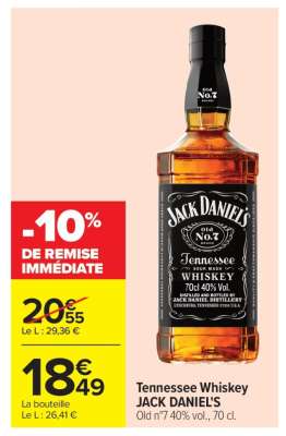 Tennessee Whiskey Jack Daniel's