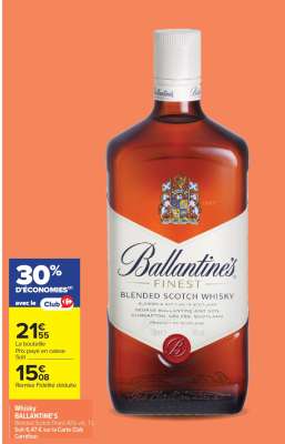 BALLANTINE'S FINEST Blended Scotch Whisky
