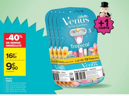 Rasoirs VENUS