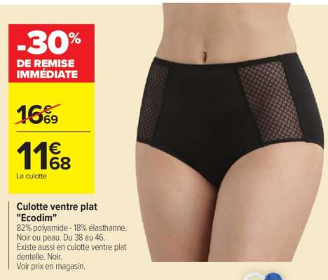 Culotte ventre plat "Ecodim"