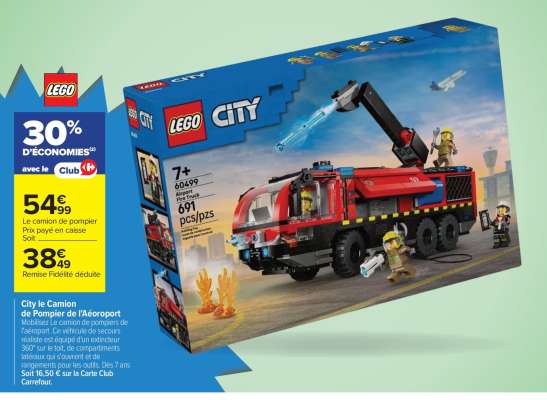 City le Camion de Pompier de l'Aéroport