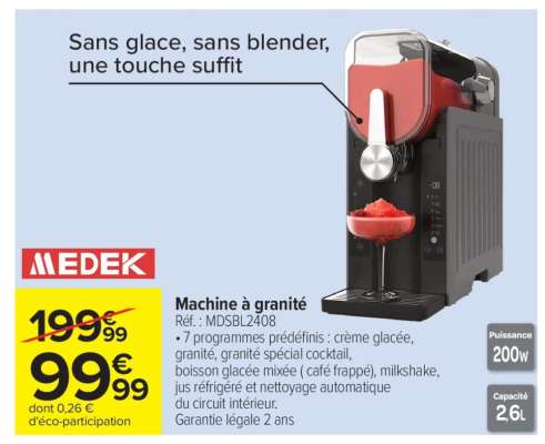 Machine à granité
