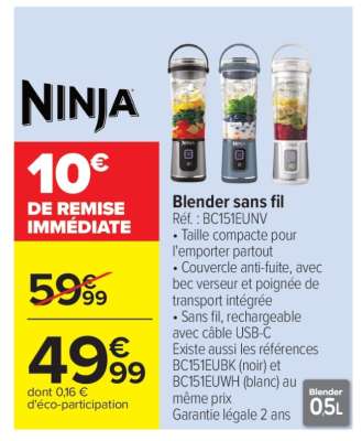Blender Sans Fil